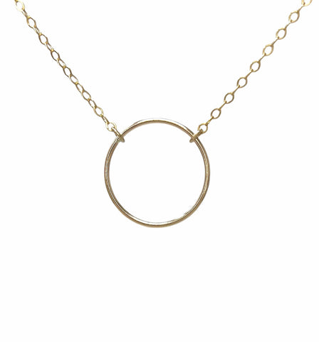 Eternity Circle Necklace