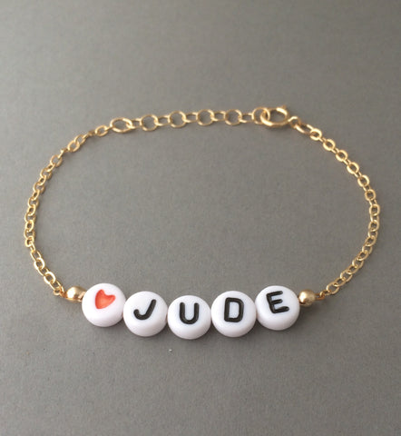 Alphabet Letter CUSTOMIZED Bracelet
