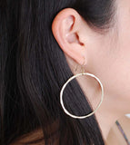 Classic Circle Hoop Earrings