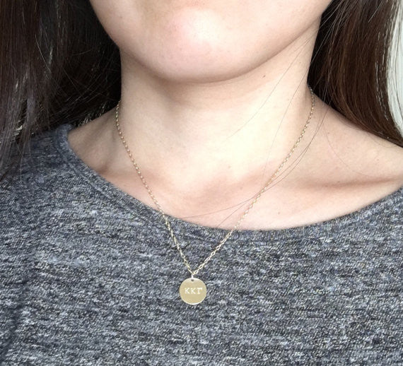 Greek lavalier necklace on sale