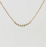 Whisper Diamond Bar Necklace