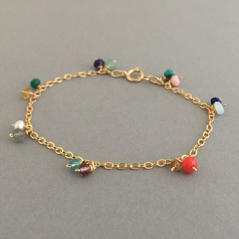 Assorted Stone Bracelet