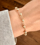 5mm Wire Wrapped Beaded Bracelet