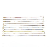 Beaded Silk String Bracelet