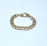 LARGE CLASP Curb Chain Bracelet