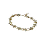 Spike Paperclip Chain Bracelet