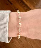 5mm Wire Wrapped Beaded Bracelet