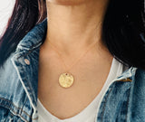 Sun Disc Necklace