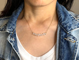 Herkimer Diamond Beaded Necklace