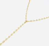 Sparkly Chain Lariat Necklace