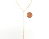 Sparkly Chain Lariat Necklace