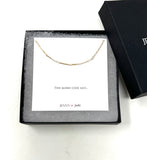 Morse Code Necklace