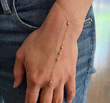 Beaded Harness Hand Chain