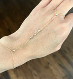 Beaded Harness Hand Chain