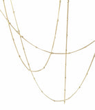 Satellite Chain Layering Necklace