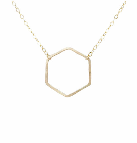 Hexagon Necklace