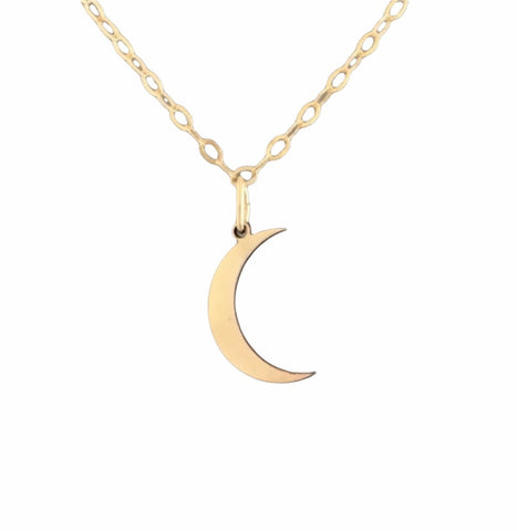 Dainty Crescent Moon Necklace