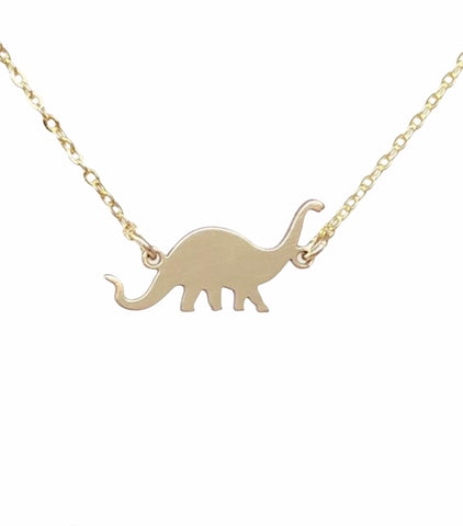 Brachiosaurus Charm Necklace