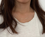 PEARL Morse Code Necklace