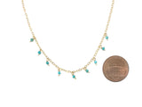 Turquoise Studded Necklace