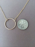 Eternity Circle Necklace
