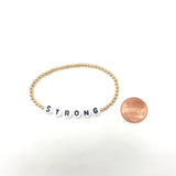 CUSTOM Personalized Bead Bracelet