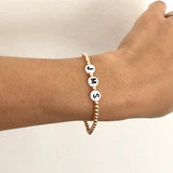 CUSTOM Personalized Bead Bracelet