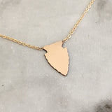 Small Arrowhead Necklace