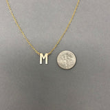 Double Connected Letter Necklace