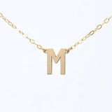 Double Connected Letter Necklace