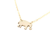 Elephant Gold Fill Necklace
