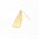 Hammered Drop Earrings