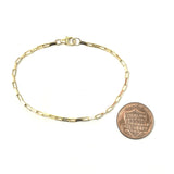 Gold Link Bracelet