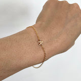 Letter Initial Bracelet