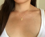 CALIFORNIA Tiny State Necklace