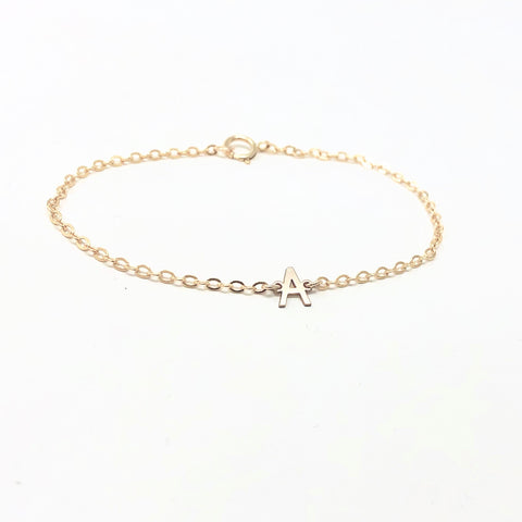 Letter Initial Bracelet