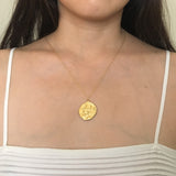 LARGE Ancient Coin Pendant Necklace