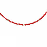 Red Coral Choker Necklace