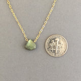 Labradorite TINY Drop Necklace