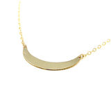 Thick Curved Bar Necklace