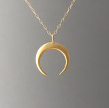 Double Horn Necklace