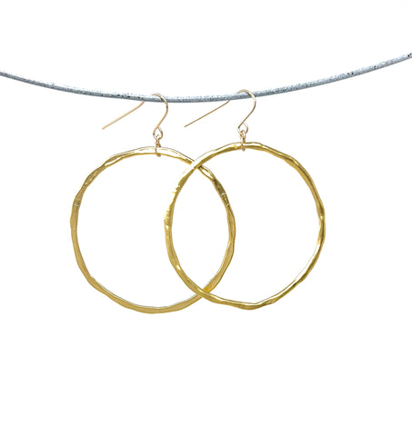 Classic Circle Hoop Earrings