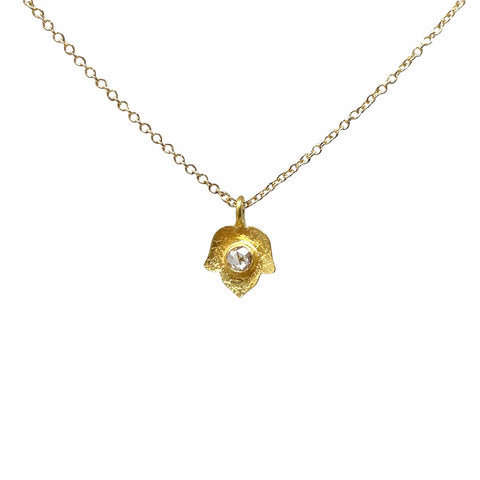 Petal Diamond Necklace