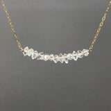 Herkimer Diamond Beaded Necklace