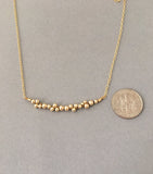 Cluster Beaded Constellation Necklace