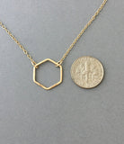 Hexagon Necklace