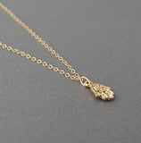 Hamsa w/Evil Eye Necklace