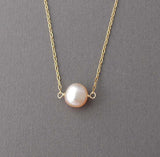 Pink Freshwater Pearl Necklace