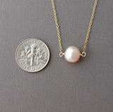 Pink Freshwater Pearl Necklace