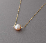 Pink Freshwater Pearl Necklace